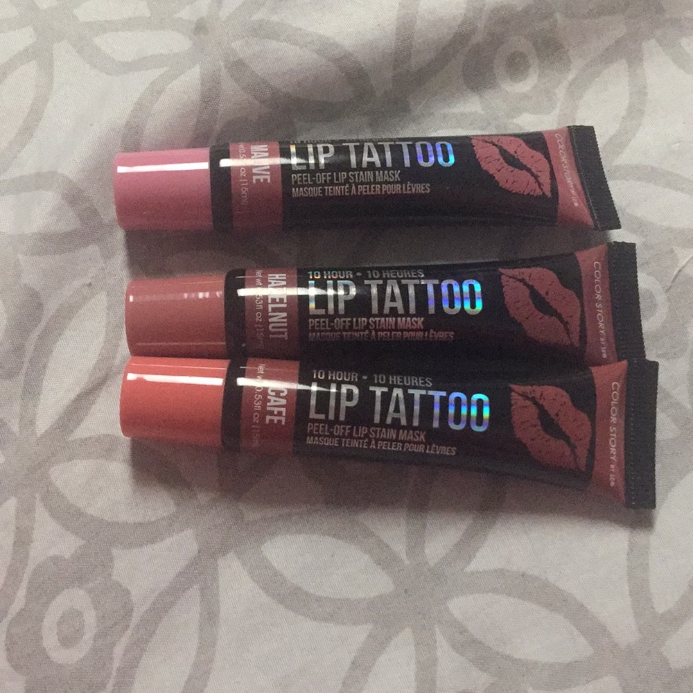 Lipstick tattoos